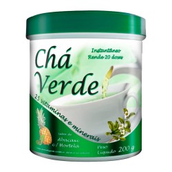 CHA VERDE HEALTH LABSORVENTE ABACAXI COM HORTELA 200G