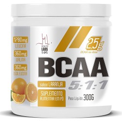 BCAA HEALTH LABSORVENTE LARANJA 300G