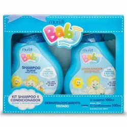KIT SHAMPOO+CONDICIONADOR MENINO AZUL MURIEL 100ML