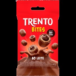 WAFER TRENTO MINI BITES AO LEITE 40G