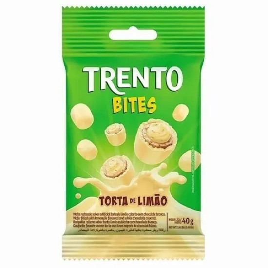 WAFER TRENTO MINI BITES TORTA DE LIMAO 40G