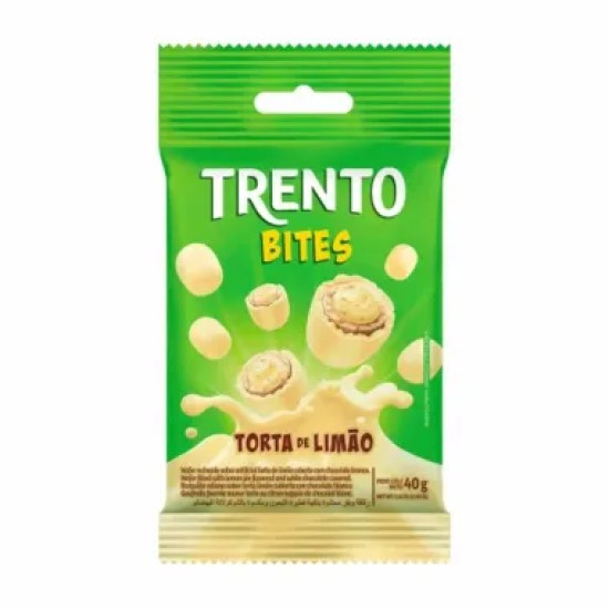 WAFER TRENTO MINI BITES TORTA DE LIMAO 40G