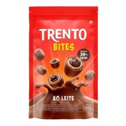 WAFER TRENTO BITES STAND UP AO LEITE 120G