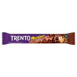 WAFER TRENTO MASSIMO NUTS AO LEITE 25G