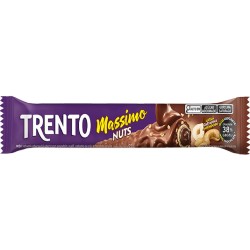 WAFER TRENTO MASSIMO NUTS AO LEITE 25G