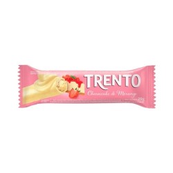 WAFER TRENTO TRADICIONAL CHEESECAKE DE MORANGO 29G