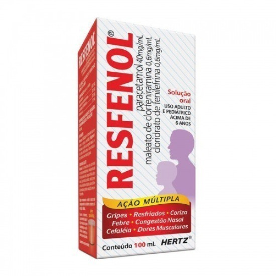 RESFENOL LIQUIDO COM 100 ML