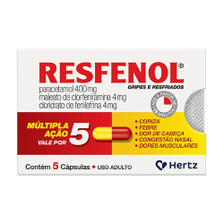 RESFENOL ENV COM 5 CAPSULAS