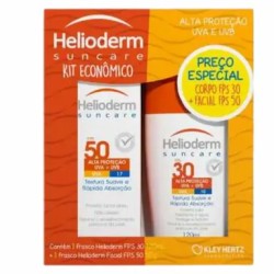 KIT HELIODERM SUNCARE FPS 30 + FACIAL FPS 50