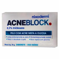 ACNEBLOCK SABONETE PELE COM ACNE MISTA E OLEOSO 70G