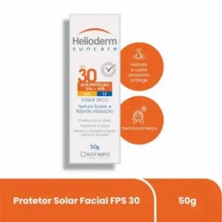 PROTETOR SOLAR HELIODERM FACIAL FPS30 TQ SECO 50G