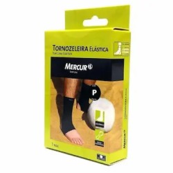 TORNOZELEIRA MERCUR ELASTICA PRETA TAM P