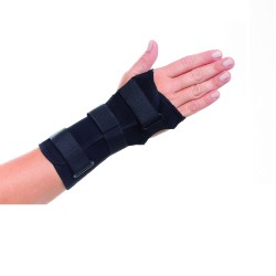 ORTESE CURTA TALA PUNHO BILATERAL PRETO GG - BC0656-DP