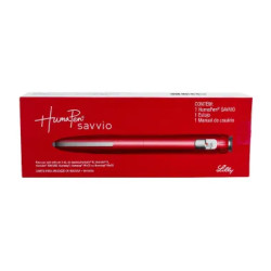 CANETA PARAINSULINA SAVVIO VERMELHO