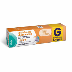 DICLOFENACO DIETILAMONIO 10MG GEL COM 60 GR MEDLEY