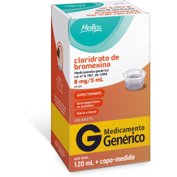 BROMEXINA AD XAROPE COM 120 ML MEDLEY