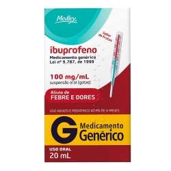 IBUPROFENO 100MG GTS C/20 ML MEDLEY