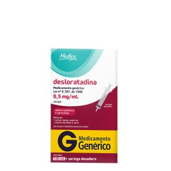DESLORATADINA 0,5MG XPE C/100 ML MEDLEY