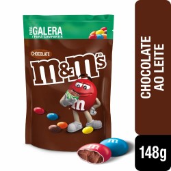 CHOCOLATE M&M POUCHUPETA AO LEITE 148G