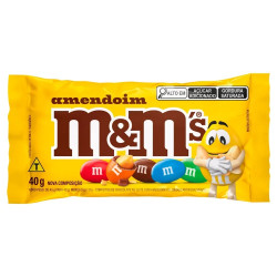 CHOCOLATE M&M AMENDOIM 40G