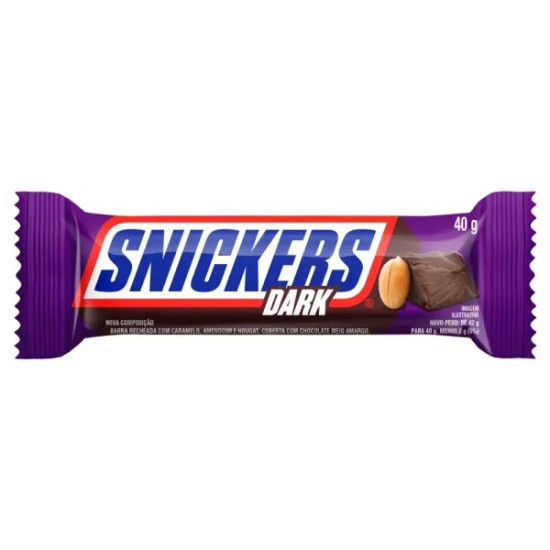 CHOCOLATE SNICKERS DARK 40G