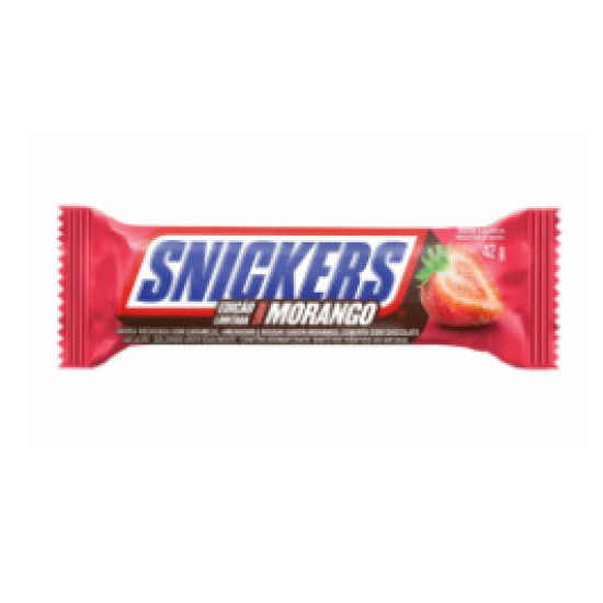 CHOCOLATE SNICKERS MORANGO 42G