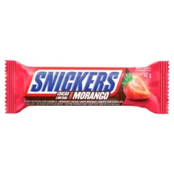 CHOCOLATE SNICKERS MORANGO 42G