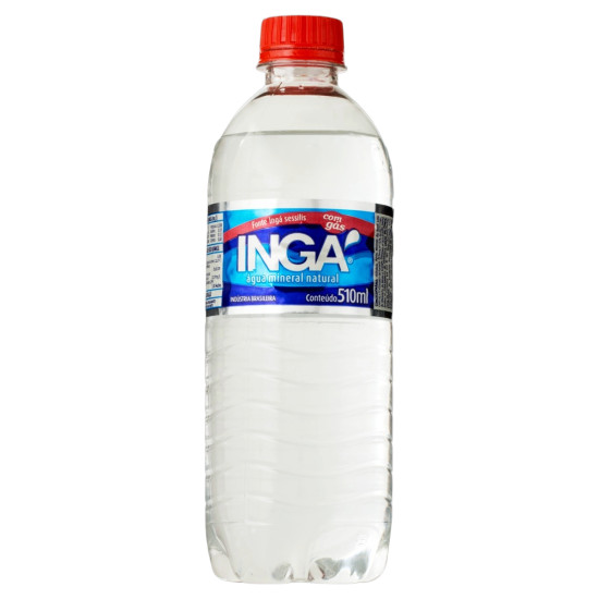 AGUA MINERAL INGA COM GAS 510ML