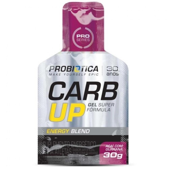 CARB UP GEL PROBIOTICA ACAI/GUARANA SACHE 30G