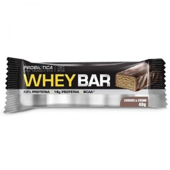 WHEY BARRA LOW CARB COOKIES CREAM 40G