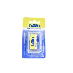 CONDUTOR DENTAL HILLO 25UN