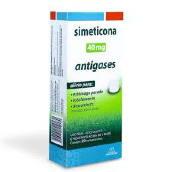 SIMETICONA 40MG COM 20 CAPSULAS MULTILAB