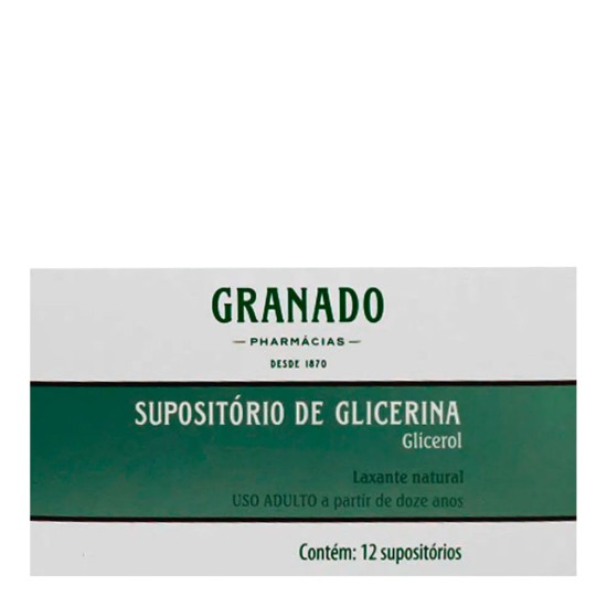 SUPOSITORIO DE GLICERINA ADT C/12 SUP 5G