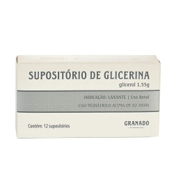 SUPOSITORIO DE GLICERINA INF C/12 SUP