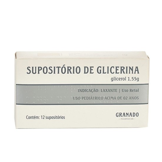 SUPOSITORIO DE GLICERINA INF C/12 SUP