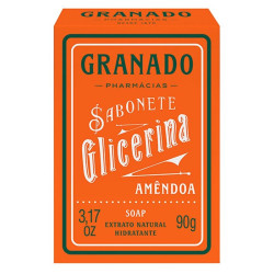 SABONETE GRANADO GLICERINA AMENDOAS 90G