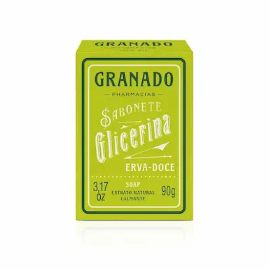 SABONETE GRANADO ERVA DOCE 90G
