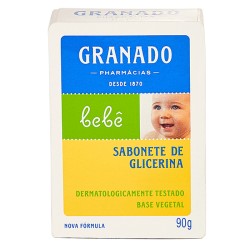 SABONETE GRANADO GLICERINA BEBE C/90 G
