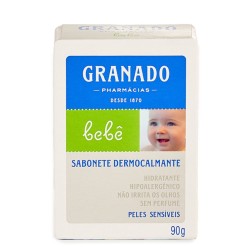 SABONETE DERMOCALMANTE GRANADO BEBE PELES SENSIVEIS 90G