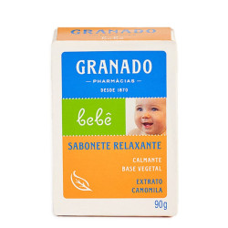SABONETE GRANADO GLICERINA BEBE CAMOMILA 90G