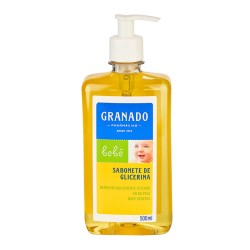 SABONETE LIQUIDO GRANADO GLICERINA BEBE TRADICIONAL 500ML