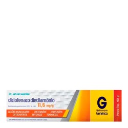 DICLOFENACO DIETILAMONIO 11,6 MG GEL 60G CIMED