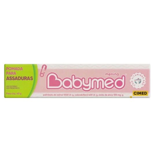BABYMED MENINA POMADA COM 45 GR