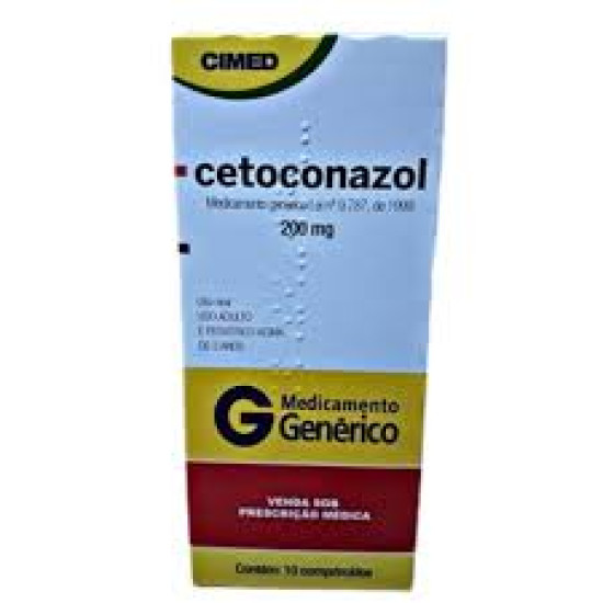 CETOCONAZOL 200MG COM 30 CAPSULAS CIMED