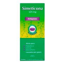SIMETICONA 125MG C/10 CAPSULAS MOLE CIMED
