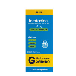 LORATADINA 10MG 12CAPSULAS CMD