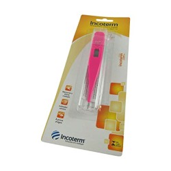 TERMOMETRO DIGITAL INCOTERM ROSA A PROVA D AGUA