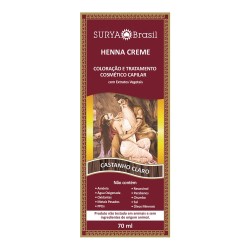 HENNA SURYA CREME CASTANHO CLARO 70 ML