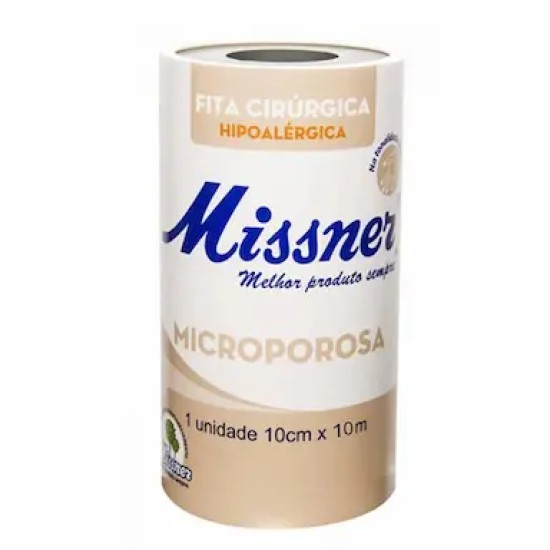 FITA CIRURGICA MICROPOROSA MISSNER BEGE 10CM X 10M
