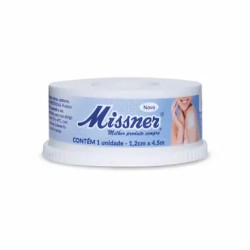 ESPARADRAPO IMPERMEAVEL MISSNER BRANCO 1,2CM X 4,5M